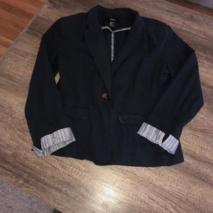 Navy blue blazer